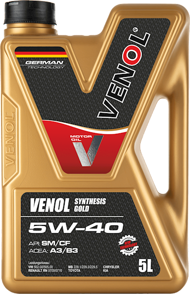 VENOL SYNTHESIS GOLD SM CF 5W40 5L