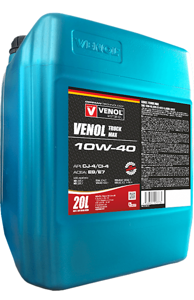 VENOL TRUCK MAX CJ 4 10W40 E6 20L