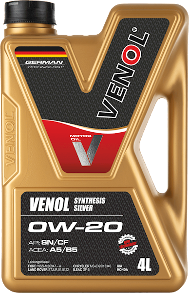 VENOL SYNTHESIS SILVER SN CF 0W20 - 4L