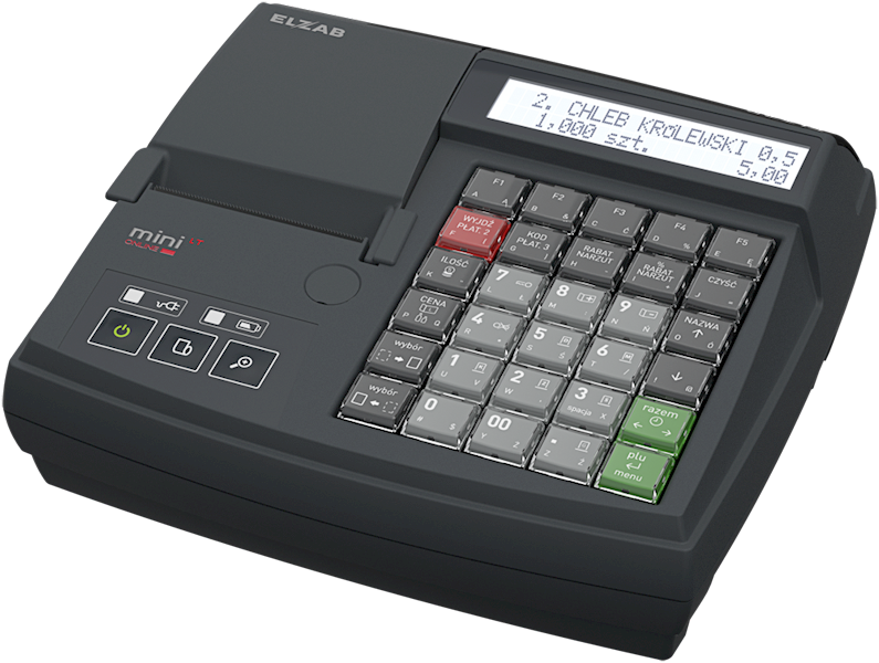 KASA FISKALNA ELZAB Mini LT ONLINE BT/ WiFi MOD GRAF