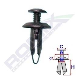 R KOŁEK ROZPOR.    6,3mm FORD