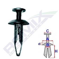 R KOŁEK ROZPOR.    6,3mm HONDA 
