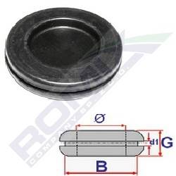 R PRZELOTKA GUMOWA W OTW.-28mm