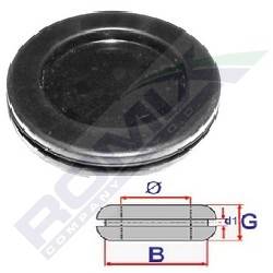 R PRZELOTKA GUMOWA W OTW.-36mm