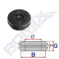 R PRZELOTKA GUMOWA W OTW.-11mm