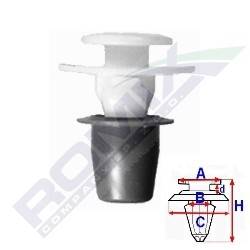 R SPINKA LISTWY BOK VW,SEAT