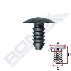 R SPINKA TAPIC CZARNA VW 6mm