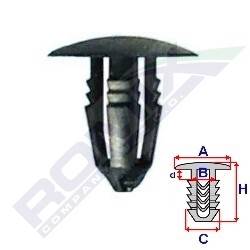 R SPINKA TAPIC. 8,0mm FORD TRANZIT 95-01