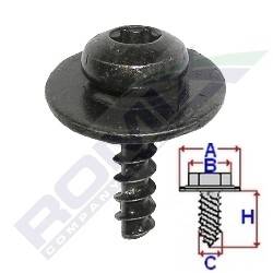 R WKRĘT  4,8x18mm TORX FORD OSŁ.POD SILNIK