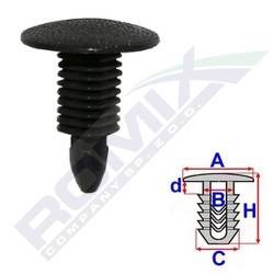 R SPINKA TAPIC. SUZUKI CZARNA  6,4mm