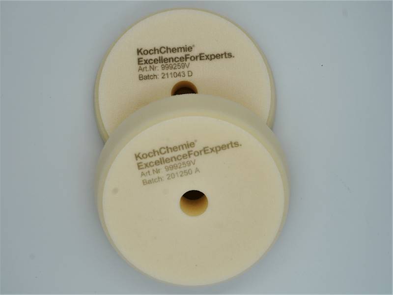 KOCH GĄBKA 130mm RZEP BIAŁA Z DZIURĄ