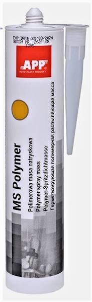 MASA NATRYSK. ŻÓŁTA       310ml MS POLIMER. 