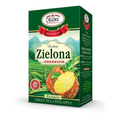 Herbata zielona + ananas FIX 20*1,5g MALWA