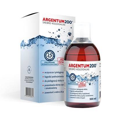 AURA HERBALS Argentum200 Srebro koloidalne 25ppm 5