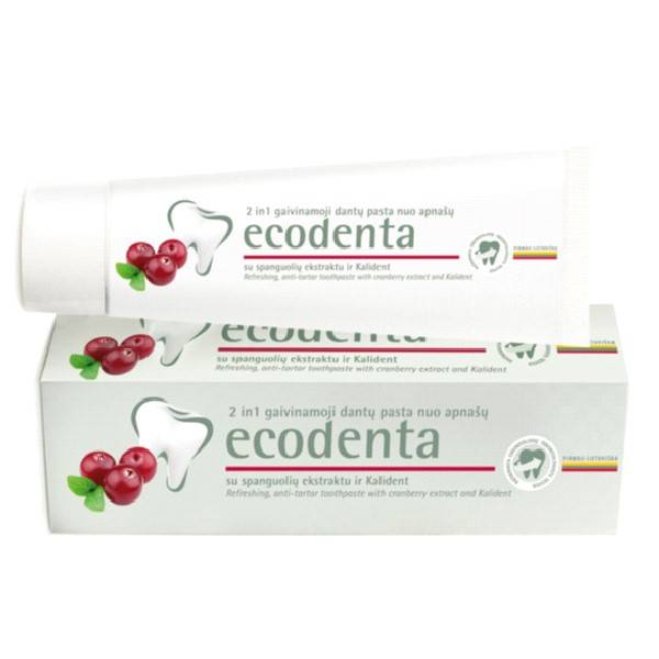 ECODENTA pasta z fluorem PRZECIW KAMIENIOWI 100ml