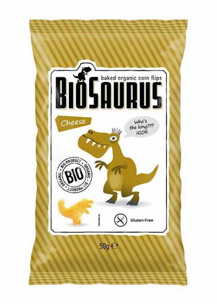 BIOSAURUS bio chrupki kukurydziane SER 50g