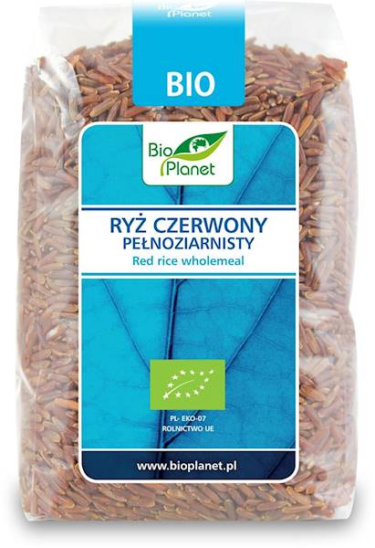 BIO PLANET Ryż czerwony pełnoziarnisty BIO 400g