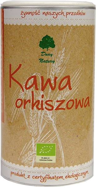 Kawa orkiszowa (tuba) BIO 200g DARY NATURY
