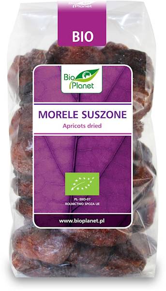 BIO PLANET Morele suszone bezglutenowe BIO 400g