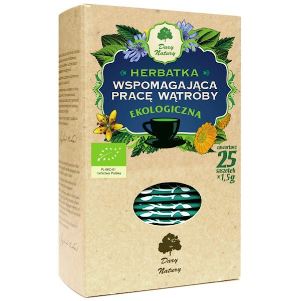 Herbata Wspomagająca pracę wątroby fix BIO 25*1,5g