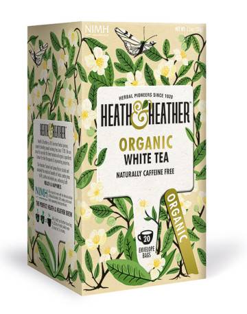 herbatka ekologiczna White Tea Heath & Heather