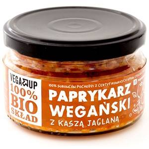 PAPRYKARZ WEGAŃSKI Z KASZĄ JAGLANĄ BIO 190 g - VEG