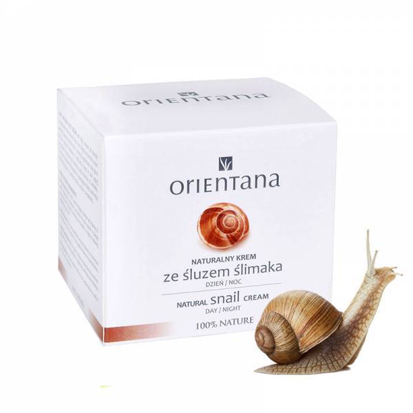 ORIENTANA NATURALNY KREM ZE ŚLUZEM ŚLIMAKA
