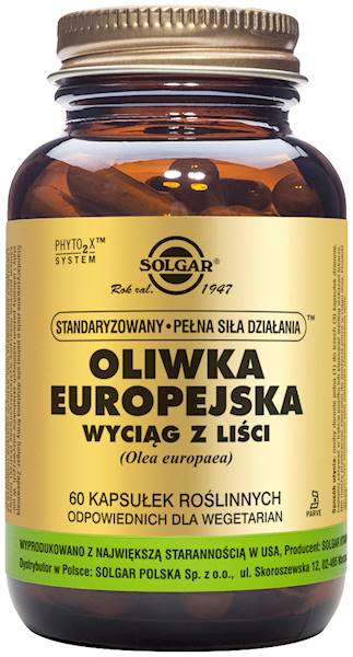 Solgar OLIWKA EUROPEJSKA S.P.S.D.* (Olea Europaea)