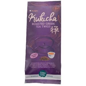 HERBATA ZIELONA KUKICHA BIO 75 g - TERRASANA