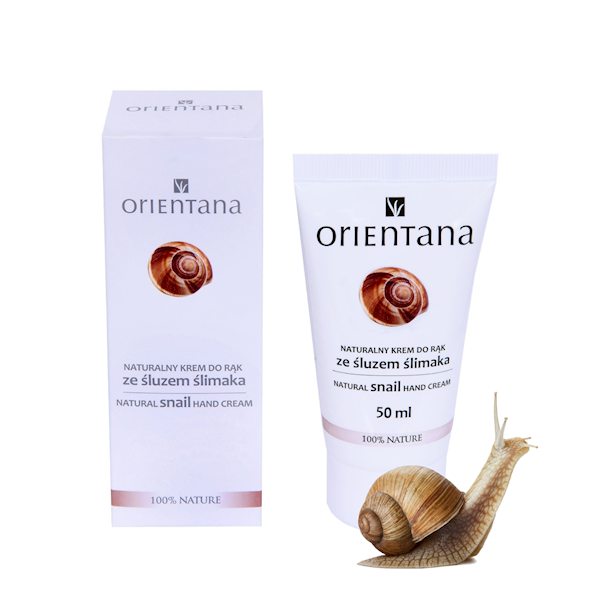 ORIENTANA krem do rąk ze śluzem ślimaka