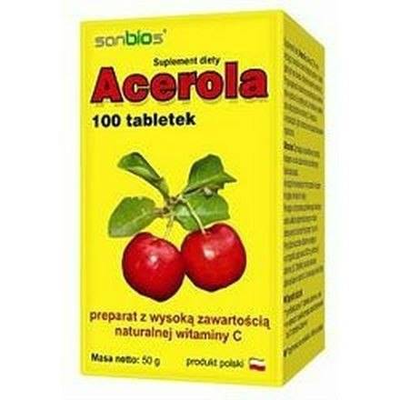 SANBIOS Acerola 100tabl.