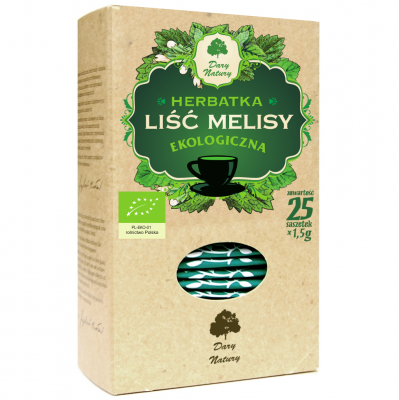 Melisa liść fix BIO 25*1,5g DARY NATURY