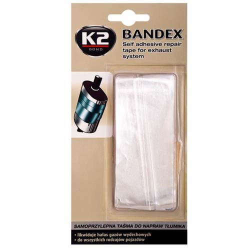K2 BANDEX 100CM - bandarz do tłumika wysokotemp