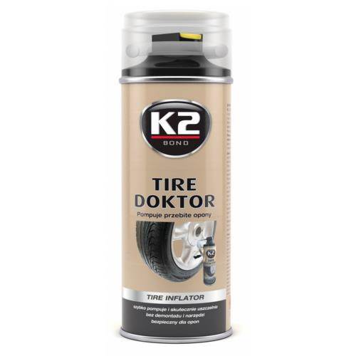 K2 TIRE DOKTOR 535 ML - Pompuje przebite opony