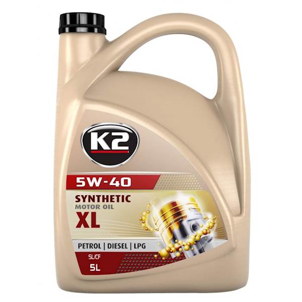 K2 TEXAR 5W/40  SN/CF  LL-01, 501 00, 505,00  5L