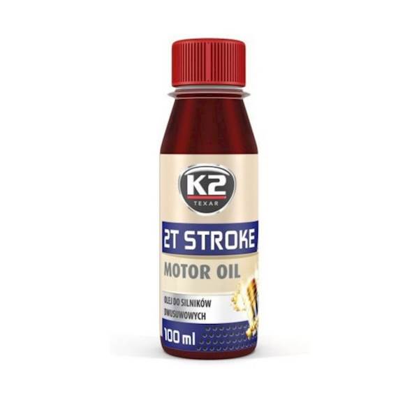 K2 2T STROKE OIL CZERWONY 0,1L półsyntetyczny olej