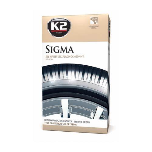 K2 SIGMA - ŻEL do nabłyszczania i pielęgnacji opon