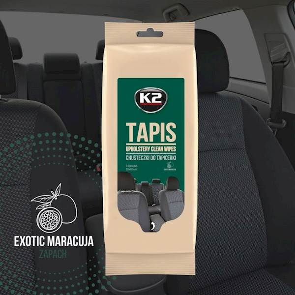 K2 CHUSTECZKI TAPIS WIPES do tapicerki materiałow