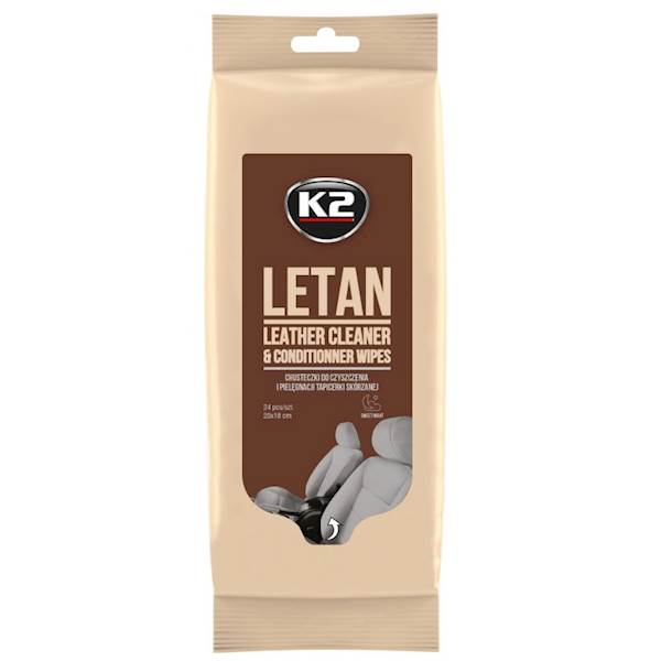 K2 CHUSTECZKI LETAN WIPES do tapicerki skórzanej