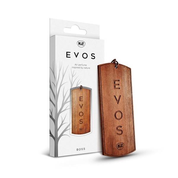 K2 EVOS zawieszka drewniana BOSS