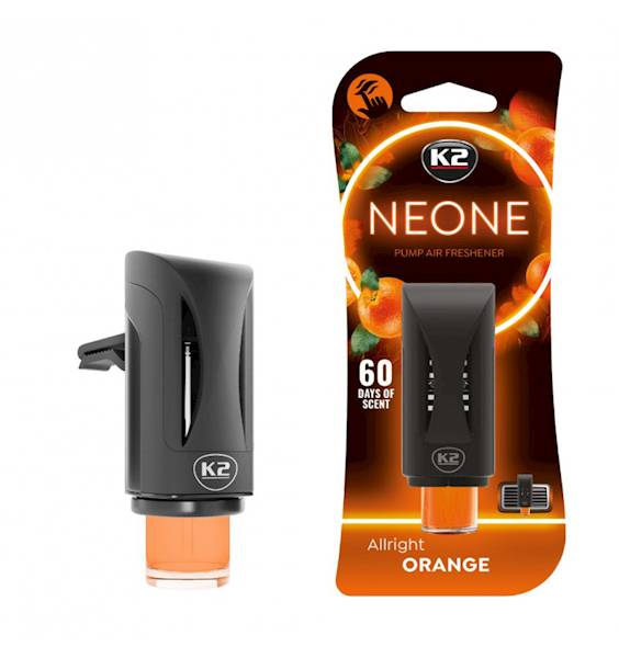 K2 NEONE ORANGE zapach w kratkę nawiewową