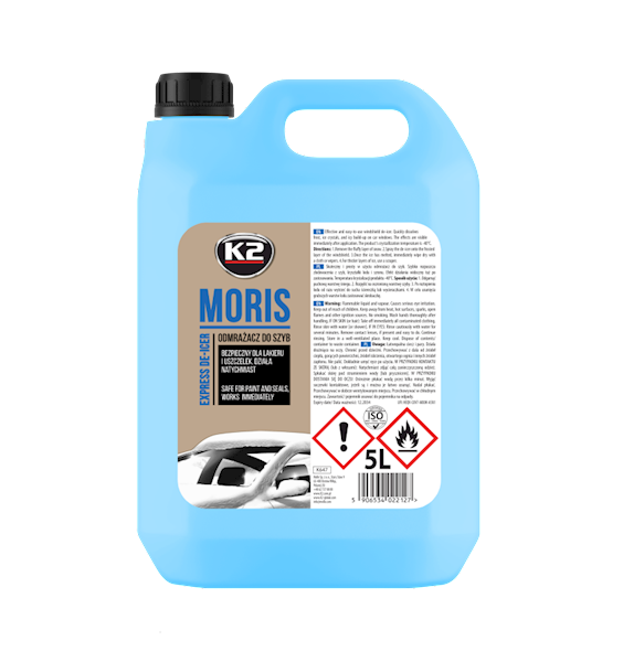 K2 MORIS 5L odmrażacz do szyb -40C