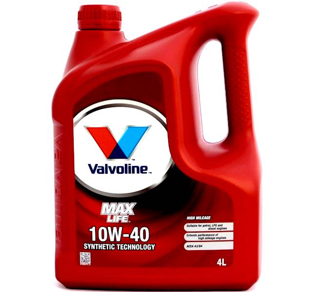 Valvoline MAXLIFE 10W40 4L