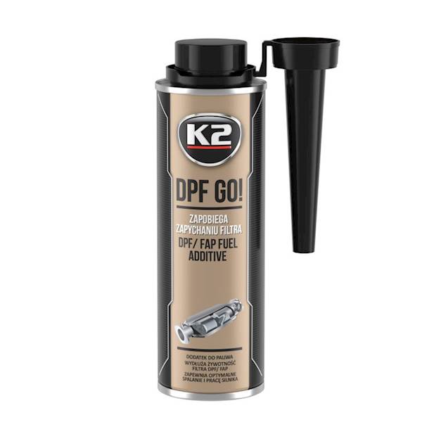 K2 DPF GO! 250ml    Zapobiega zapychaniu filtra