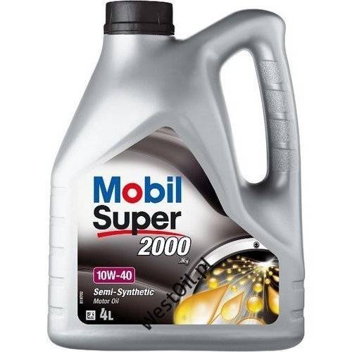 Mobil Super 2000 X1 10w/40   4L