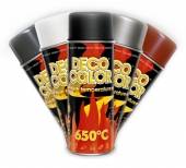 FARBA DECO TEMP. CZARNA 400ml 