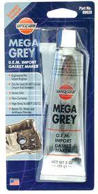 VE GREY MEGA  - SZARY SILIKON WYSOKOTEMPERAT