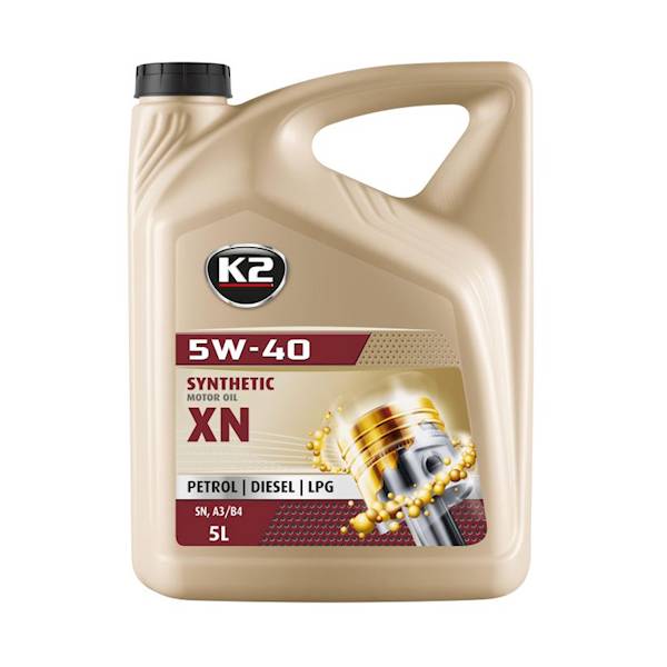 K2 TEXAR 5W40 NX  SN/CF XN  5L olej silnikowy 