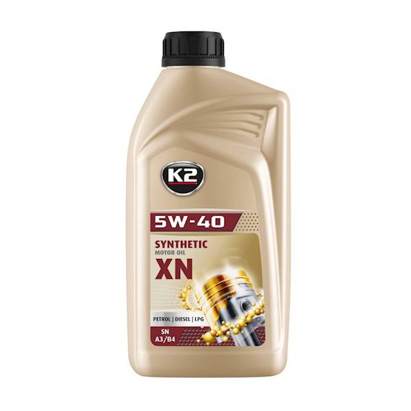 K2 TEXAR 5W40 NX  SN/CF XN  1L olej silnikowy 