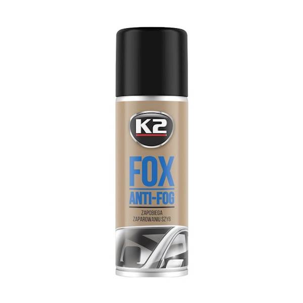 K2 FOX 150ml  zapobiega parowaniu szyb  150ml